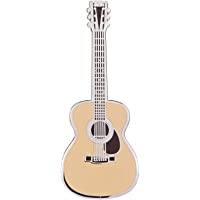 Geepins Esmalte Pin en forma de Guitarra | Precioso Broche Martin | 52 mm | Úselo en una Mochila- Camisa- Chaqueta…